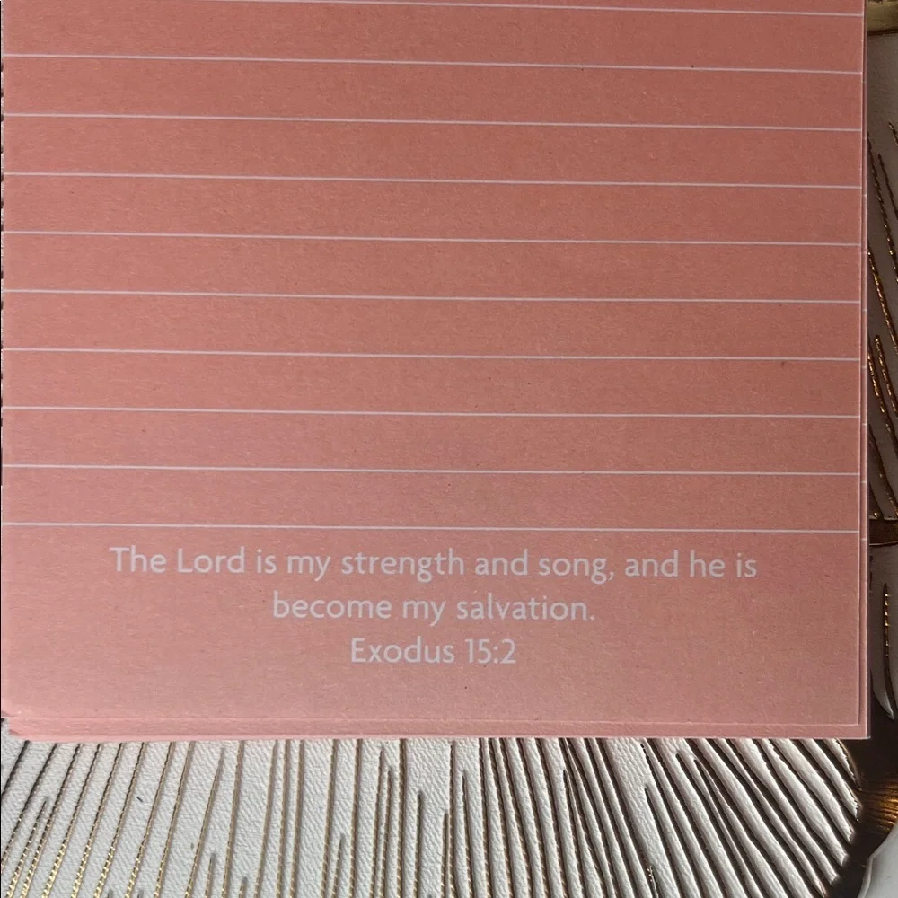 Inspirational Green and Gold Notebook